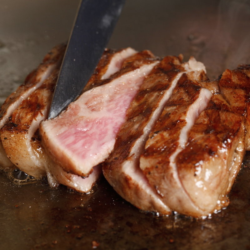 特上和牛ロースステーキ(池田山 （イケダヤマ）)