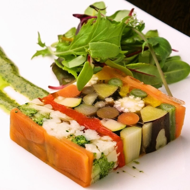 季節野菜のテリーヌ(naturalfrenchJcion （ナチュラルフレンチ ジェイシオン）)