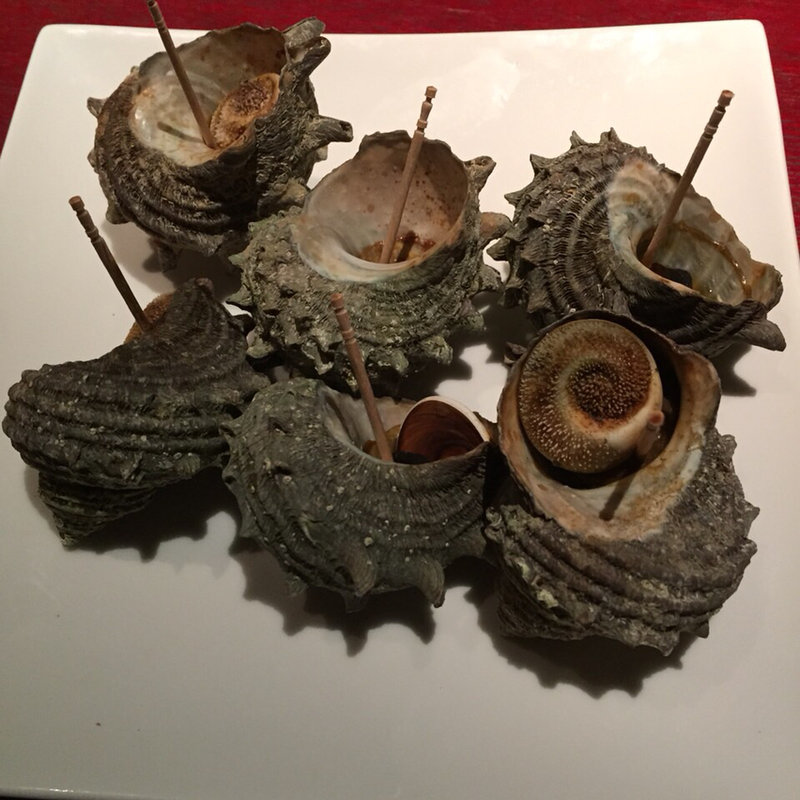 サザエのつぼ焼き