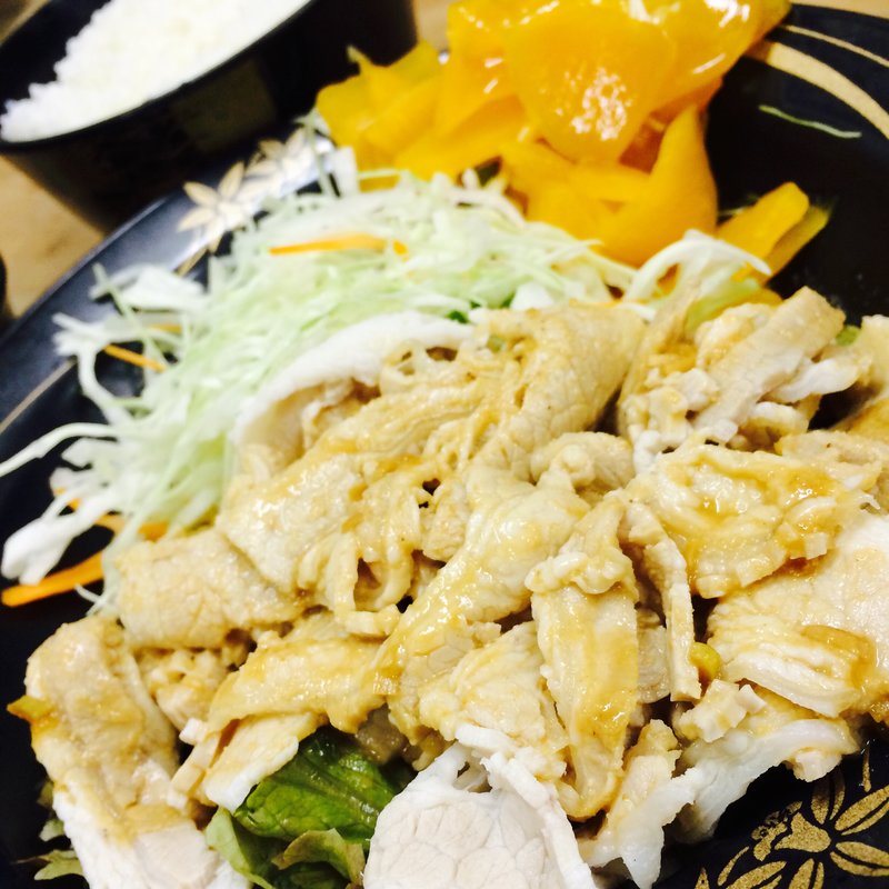 豚肉の冷しゃぶ