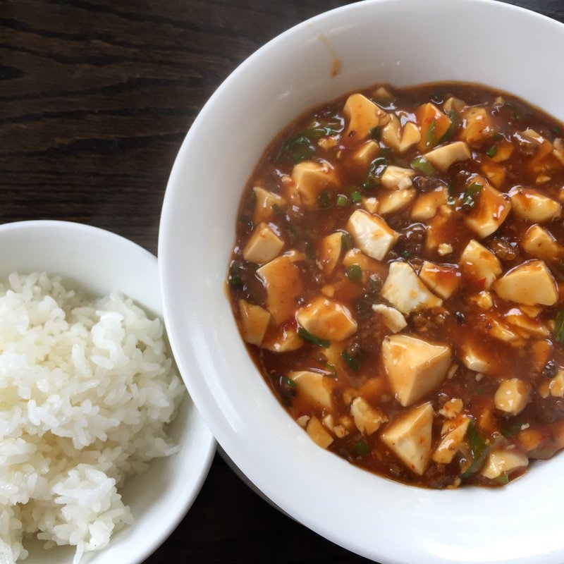 麻婆ラーメン小ライス付(明星飯店 )