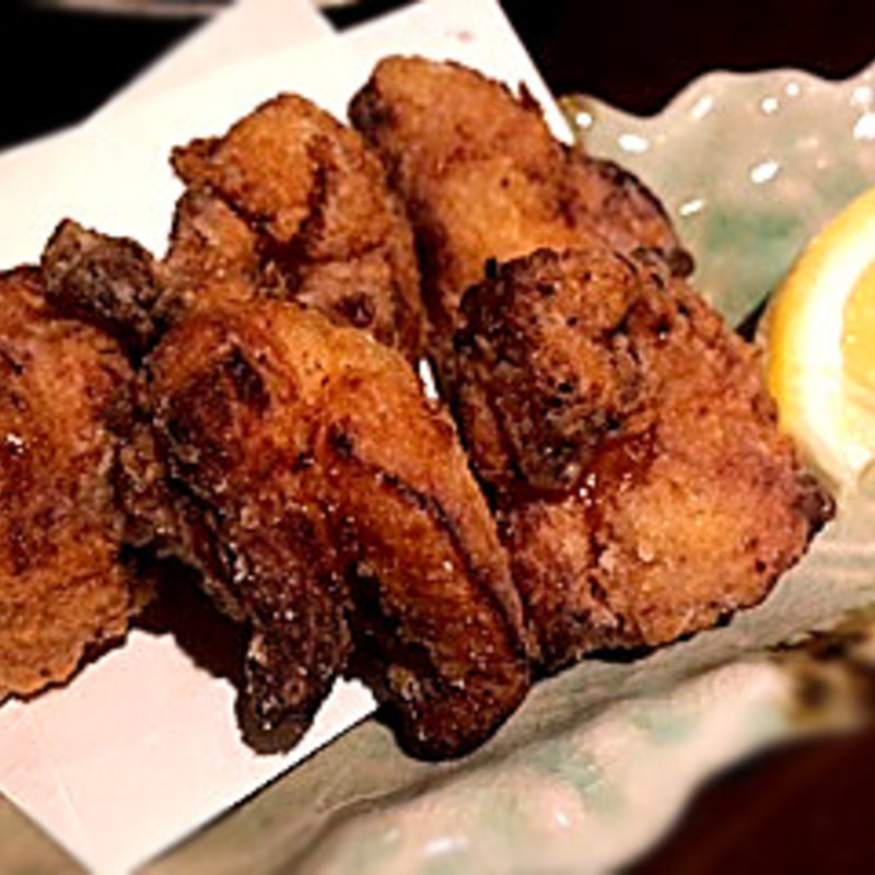 鶏竜田揚げ(糸)