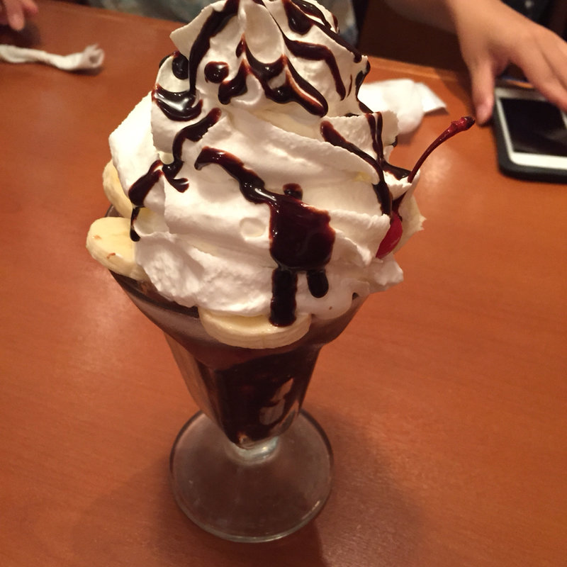 チョコバナナパフェ(ブリラーレ 新小岩南口)