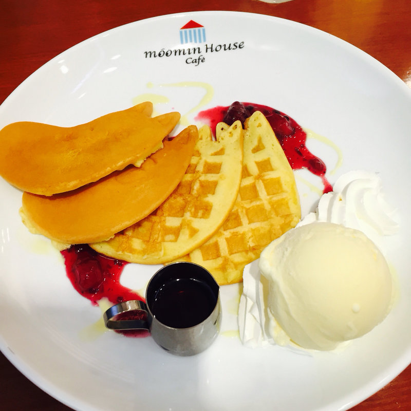 ムーミンワッフル プレーン(ムーミンカフェ 東京スカイツリータウン・ソラマチ店)