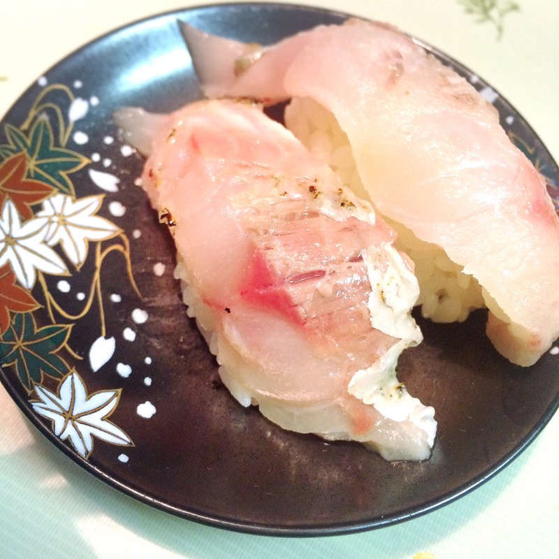 のどぐろの握り(割烹 新柳)