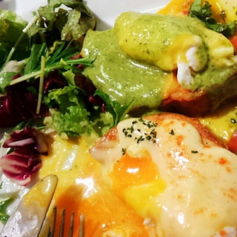 エッグ・ベネティクト(The French Toast Factory)