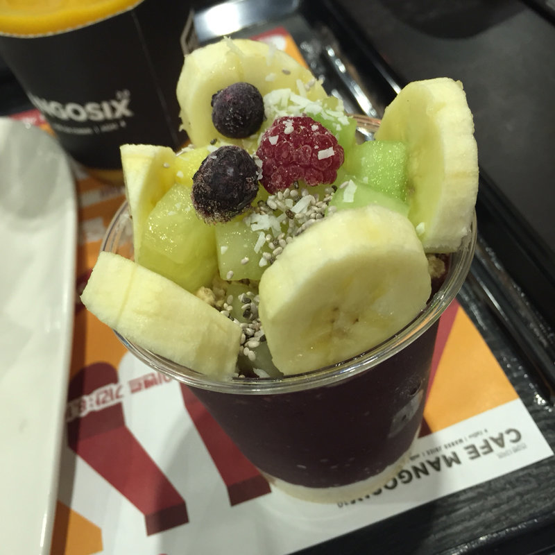 アサイーボウル,아사이보울 handysize(CAFE MANGOSIX)