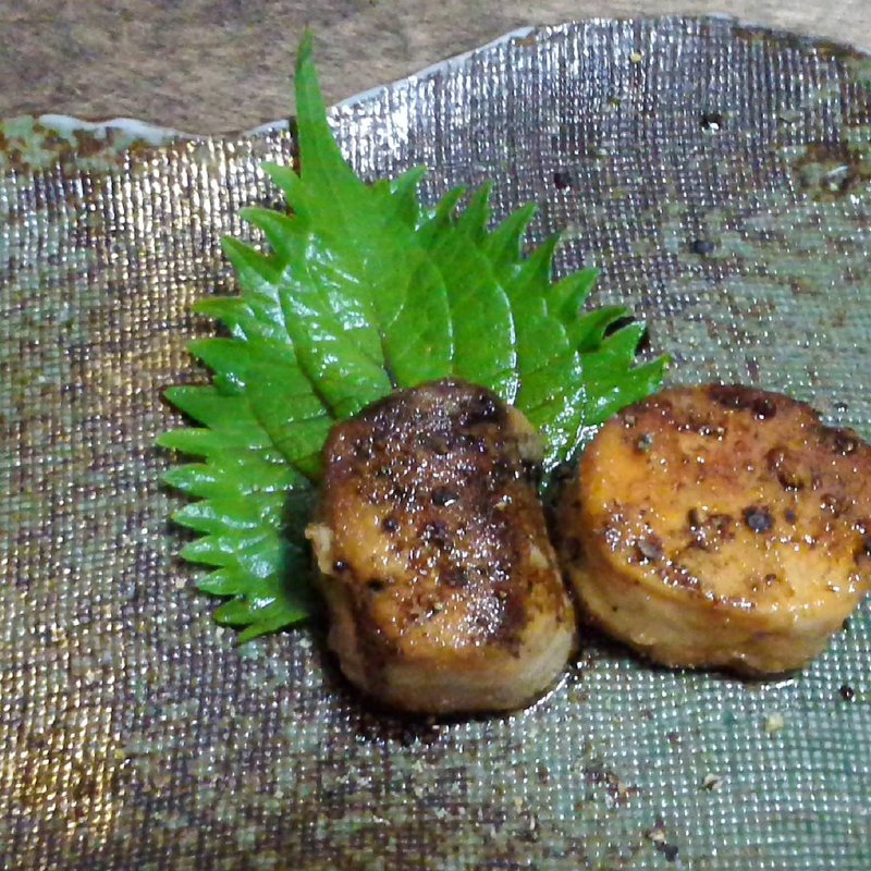 あん肝　フォアグラ風(小料理 野本)