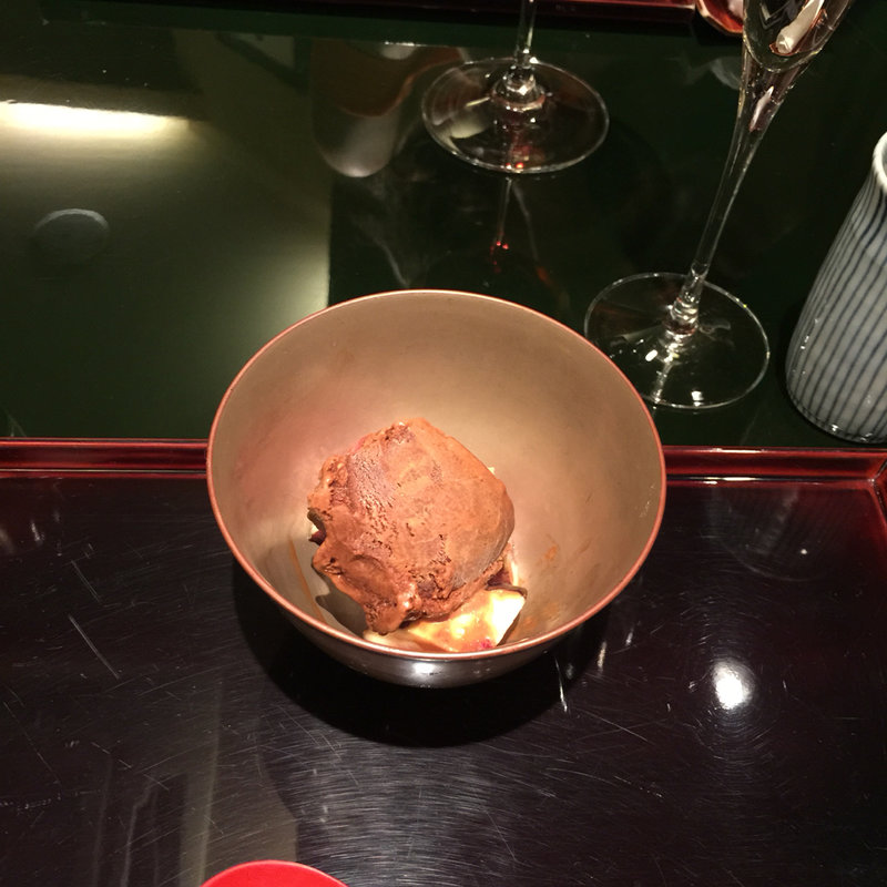 濃厚チョコレートと無花果(麻布 幸村)