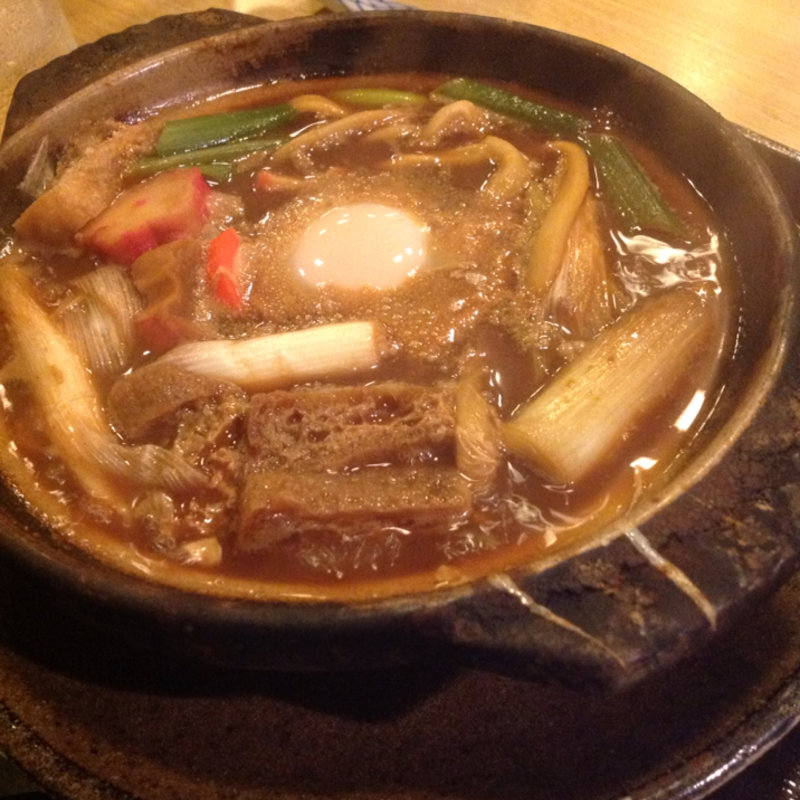 味噌煮込みうどん(三河屋)