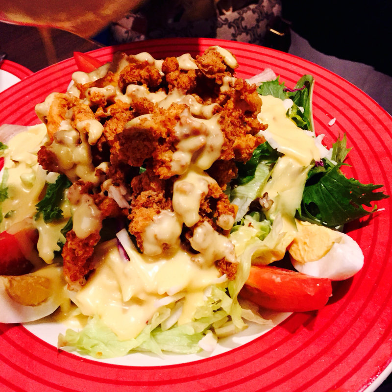 チキンサラダ(T.G.I.FRIDAY'S ユニバーサルシティ和幸ビル店 （ティージーアイフライデーズ）)