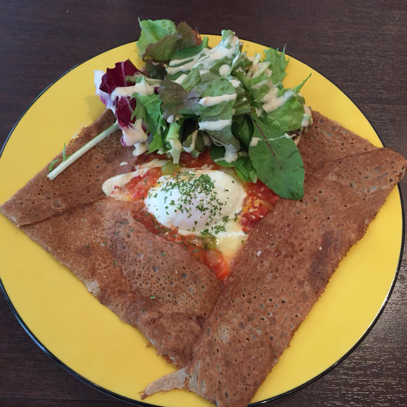 シャンデレールガレット(クレープリー・スタンド・シャンデレール)