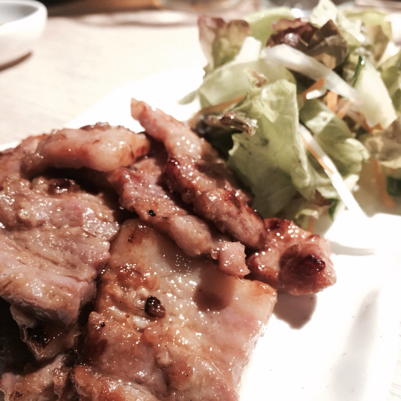 豚バラ味噌漬炙り(さば銀 中野北口駅前店)