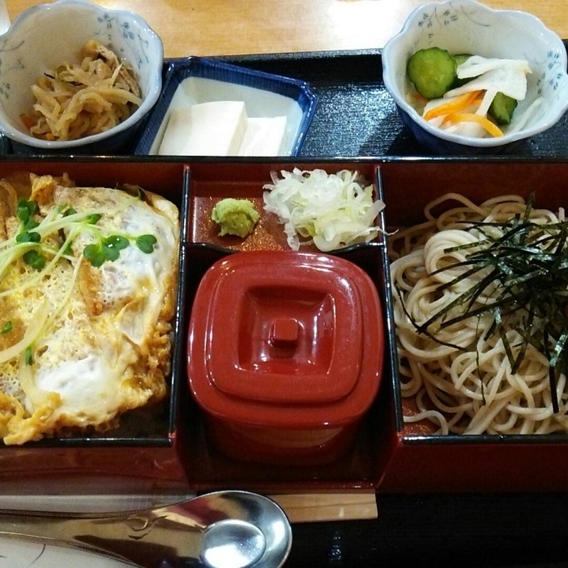 カツ丼そばセット(きしや)