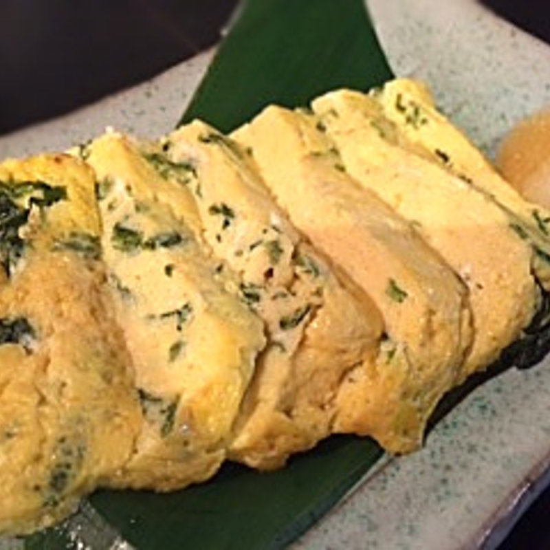 岩海苔のだし巻き卵(魚旬 伊勢佐木町店)