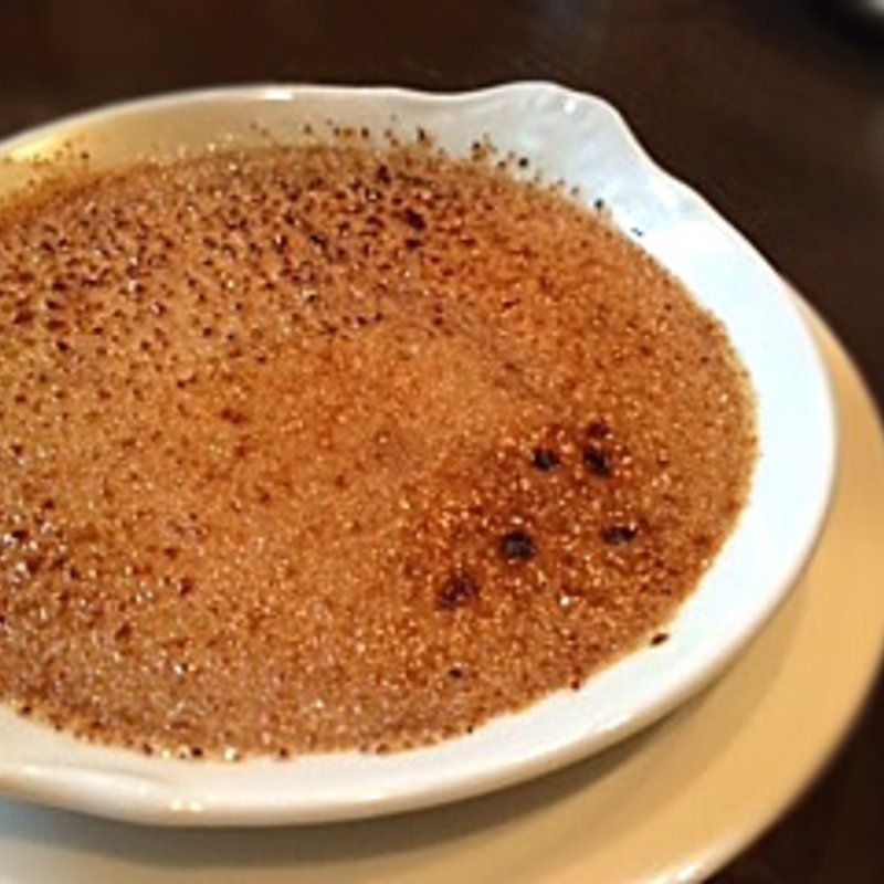 チョコレートクレームブリュレ(Bistro Noritzu)