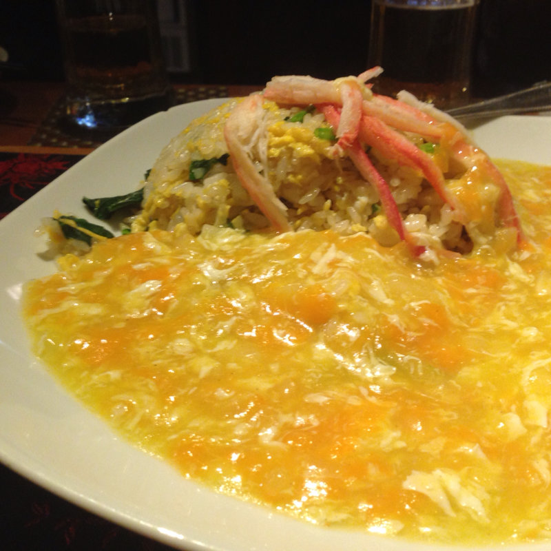 蟹あんかけ野菜炒飯(巧匠（チャオジャン）)