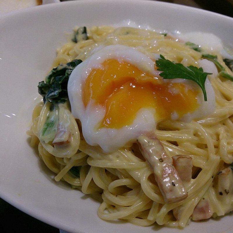 パスタセット（カルボナーラ）(芦屋CAFELaBo)