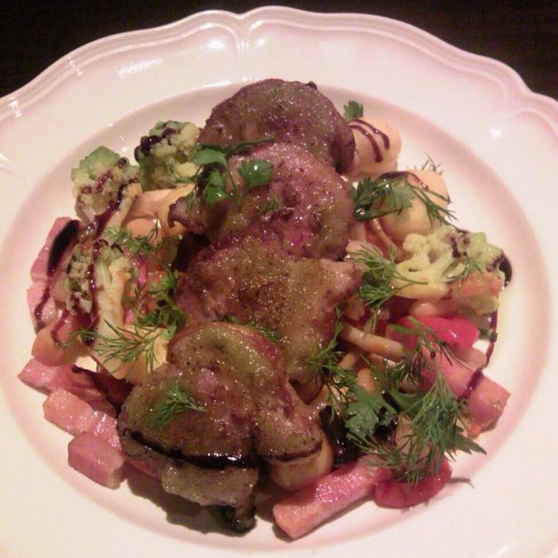 仔羊のロースト～わさび風味～(ブラッセリー エール)