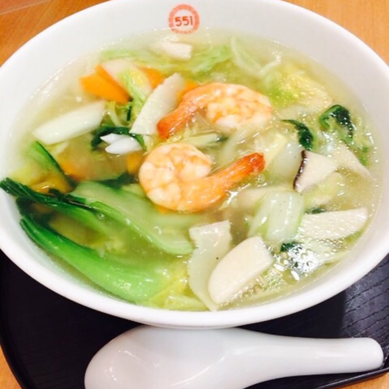 海鮮麺(551蓬莱 西宮阪急店)