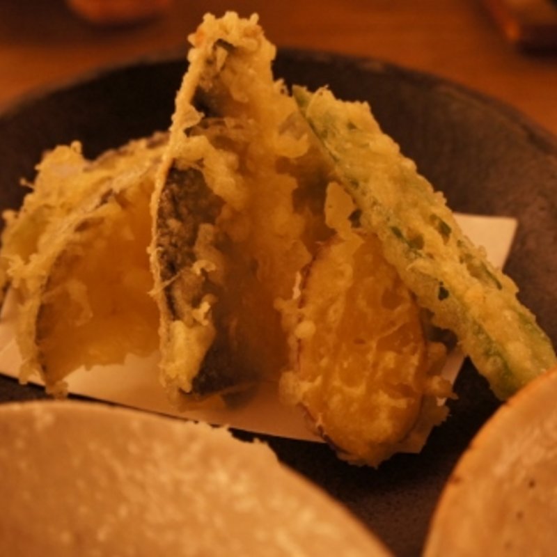 日替わりランチ（秋刀魚と秋野菜の天ぷら）(ごはんや一芯 神戸 )