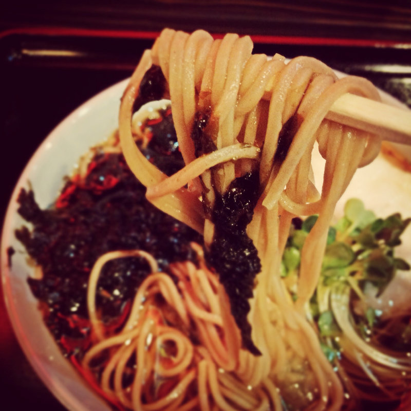山かけ磯の香そば