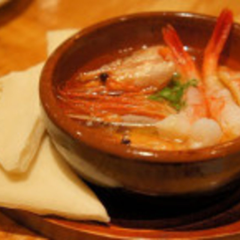 甘エビのアヒージョ(地中海食堂タイーム)