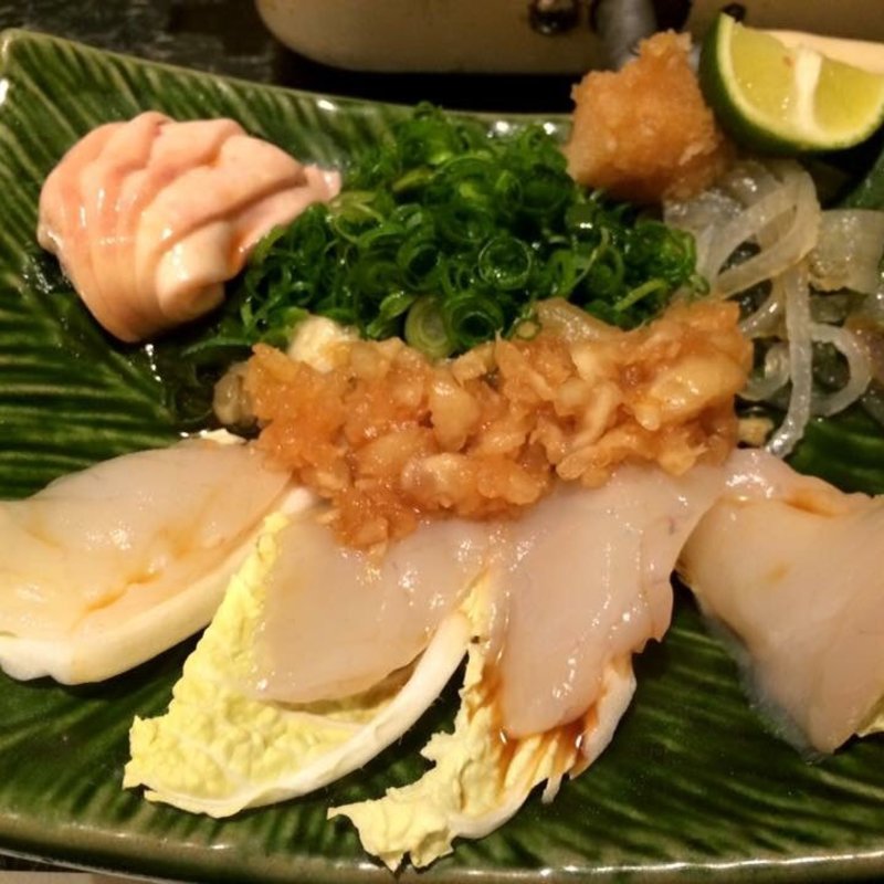 特製 ぶつ切りてっさ(活とらふぐ料理専門店 ふぐ屋とら乃介)