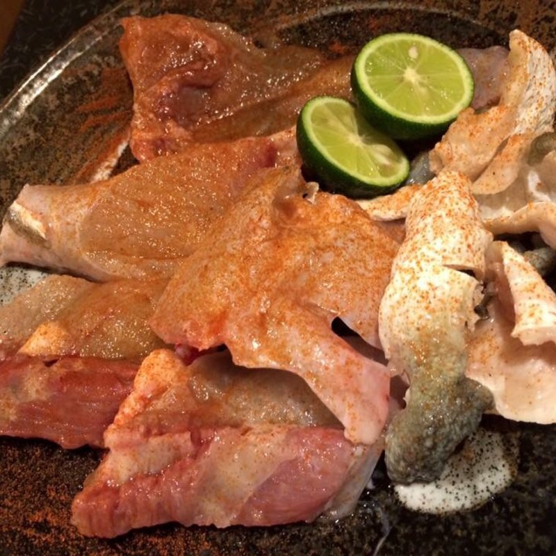 焼きふぐ(活とらふぐ料理専門店 ふぐ屋とら乃介)