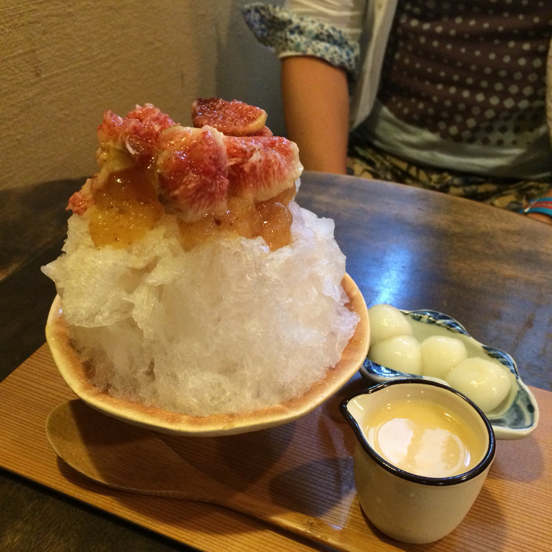 イチジク氷(こち かぜ)