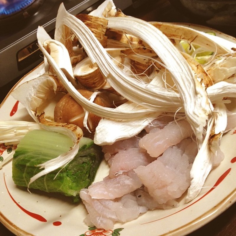 松茸鱧しゃぶしゃぶ(よしみ )