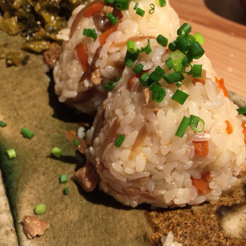かしわ飯おむすび(やまや 京都木屋町店 )