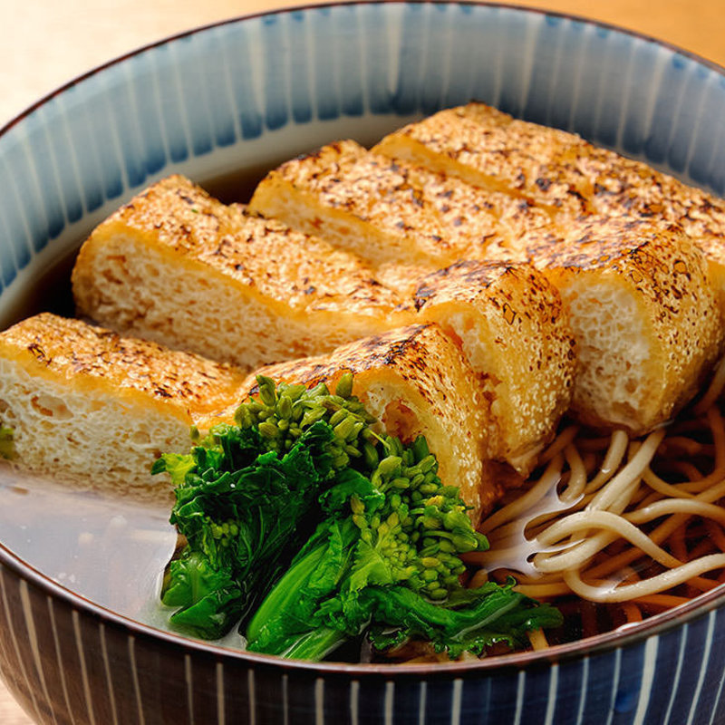 栃尾揚げそば(游禅庵 （【旧店名】游の字 ドゥジェーム）)