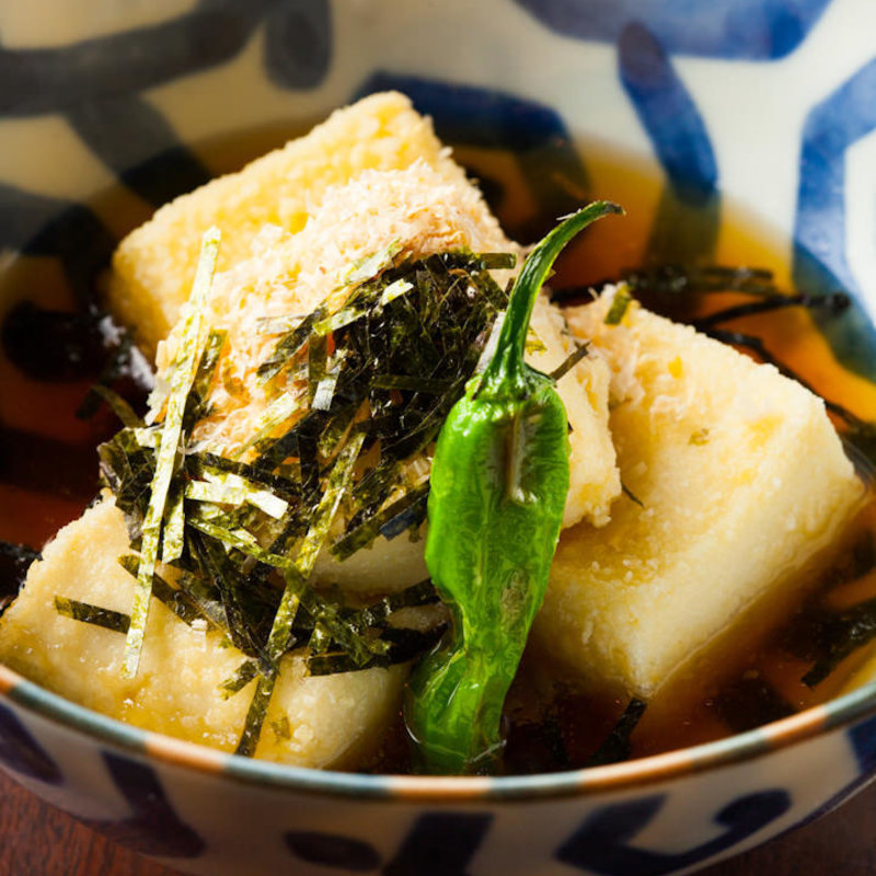 揚げだし豆腐(游禅庵 （【旧店名】游の字 ドゥジェーム）)