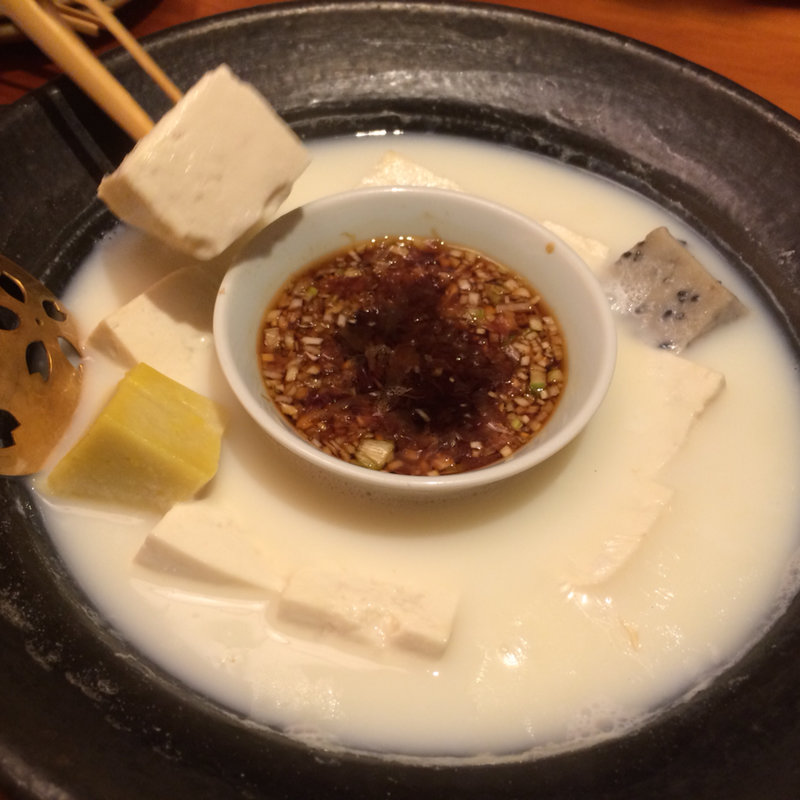 湯豆腐(活水料理 やまと 楽)