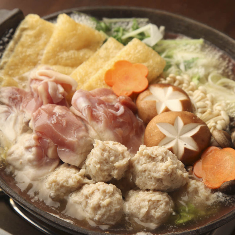 鶏つくね鍋(銀座樽丸 )