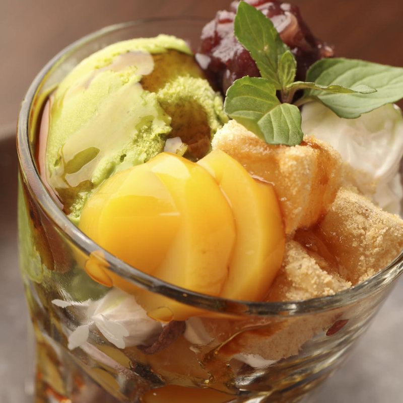 抹茶パフェ(銀座樽丸 )