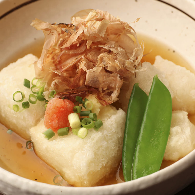 豆腐とお餅の揚げだし(銀座樽丸 )