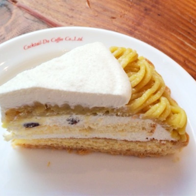 モンブラン(カフェ コクテル堂 横浜みなとみらい店)