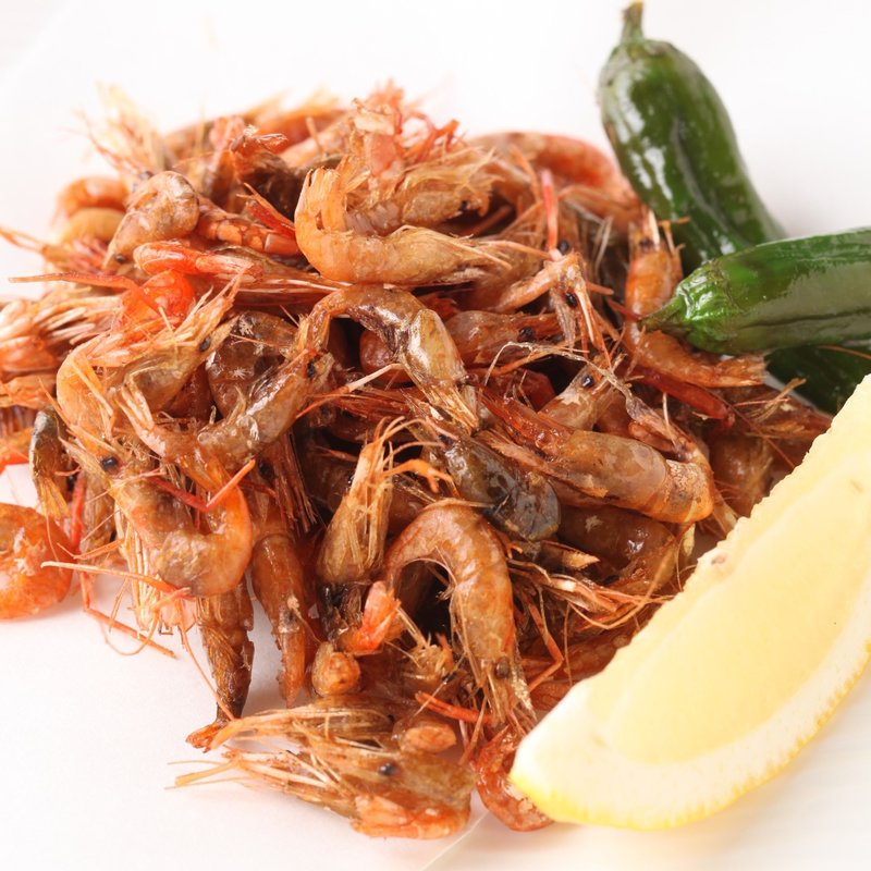 小海老の唐揚(九州紀行・美色個室 一本気 海浜幕張店 （イッポンギ）)