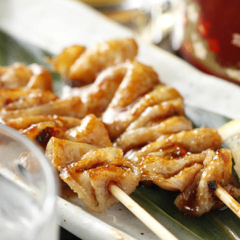 鶏皮(九州紀行・美色個室 一本気 海浜幕張店 （イッポンギ）)