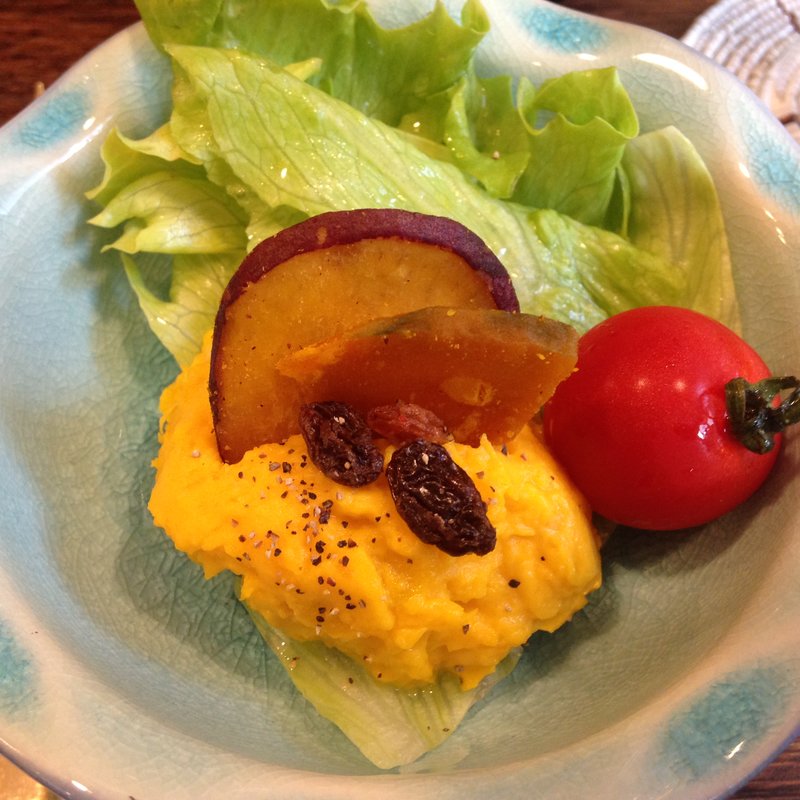 パンプキンサラダ(positive cafe)