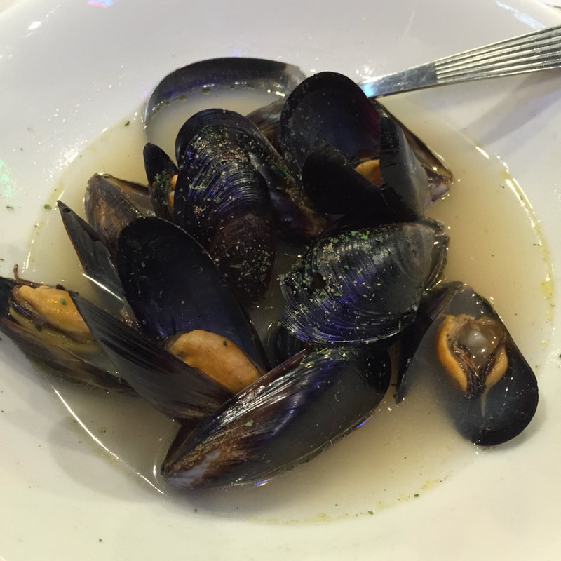 ムール貝の酒蒸し(エンドレス)