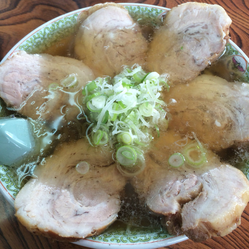 チャーシューめん(手打ちラーメン丸富 )