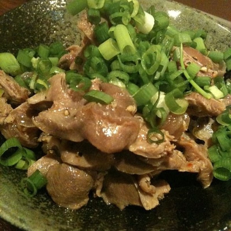 砂ずり胡麻塩和え(九州紀行・美色個室 一本気 海浜幕張店 （イッポンギ）)