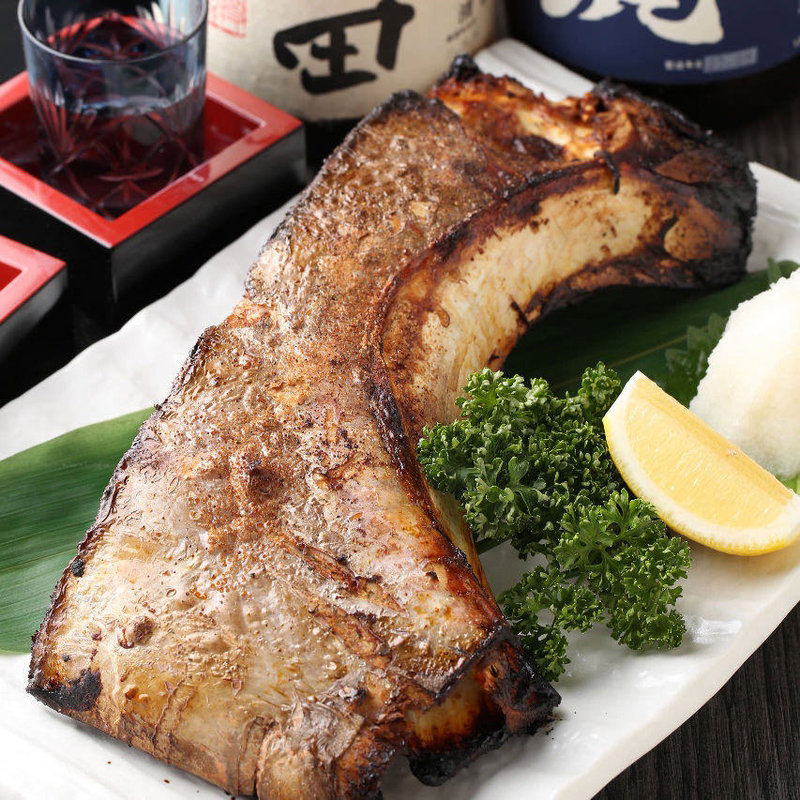 鮪のカマ焼き(九州紀行・美色個室 一本気 海浜幕張店 （イッポンギ）)