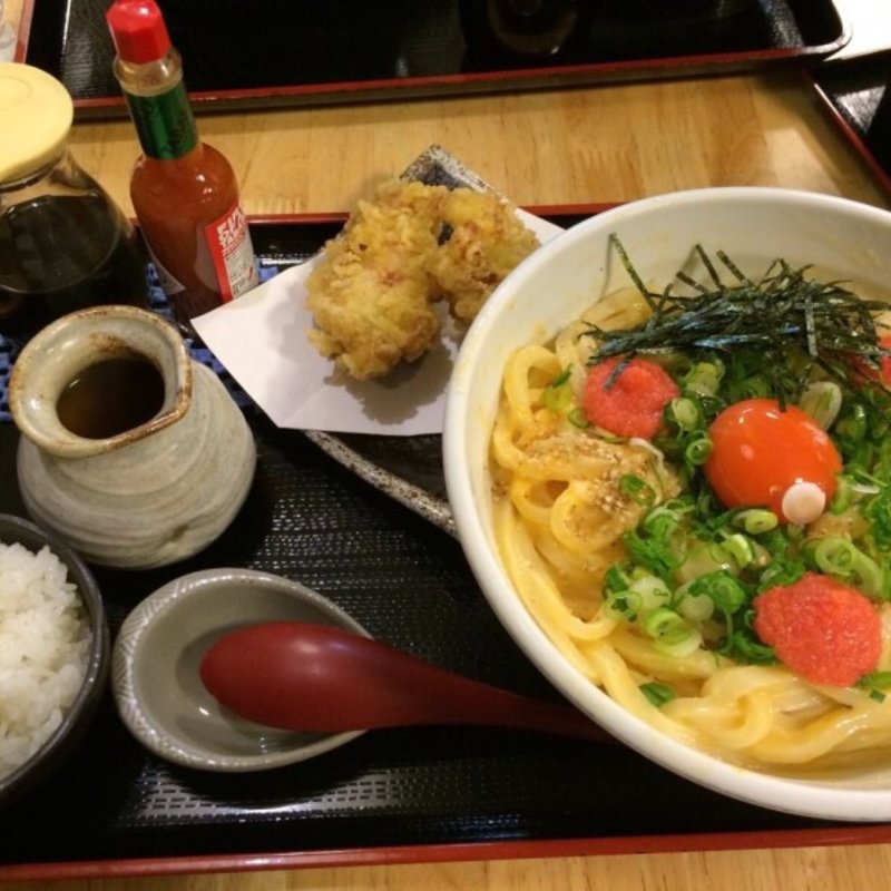 釜めんたいカルボ(三ツ島　真打)