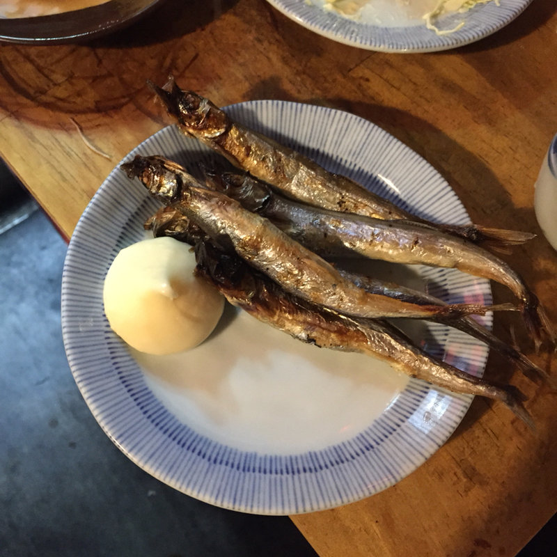子持ちししゃも(立呑み晩杯屋 大井町)