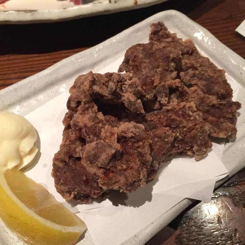 鯨の唐揚げ(都民酒場魚金)