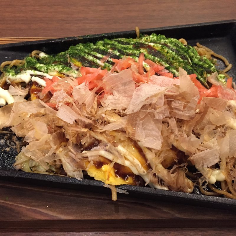 絶品！鹿児島濃厚ソースオムそば(山内農場 西新テングッドシティ店)